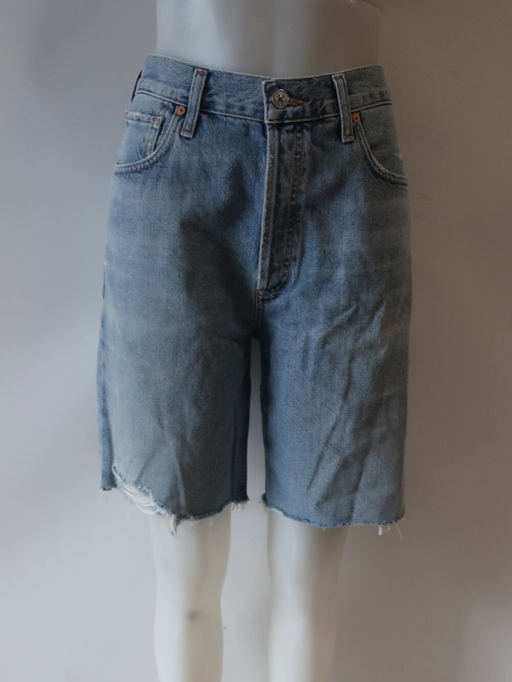 NWT Womens COH Citizens of Humanity (Item-212) Blue Ambrosio High Road Short 28 - Picture 6 of 11